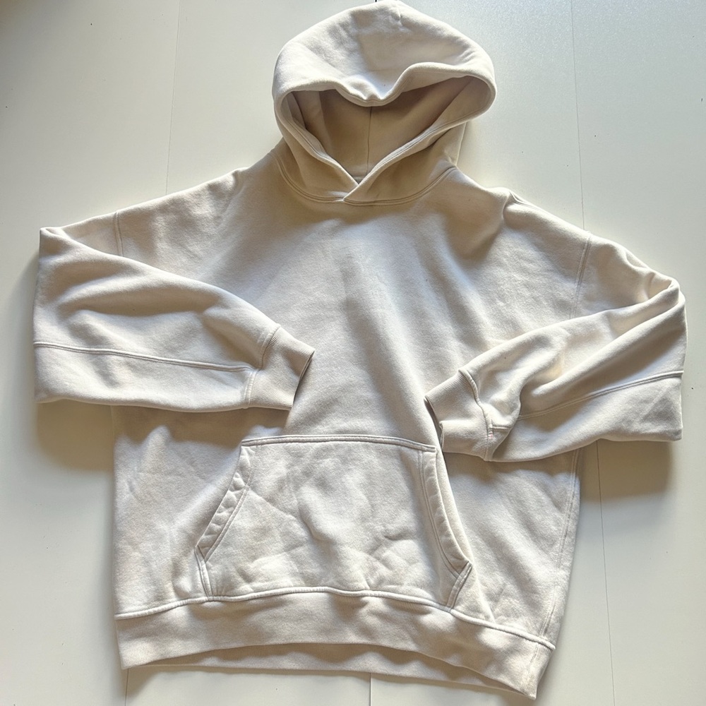 Abercrombie & Fitch Light Beige Hoodie